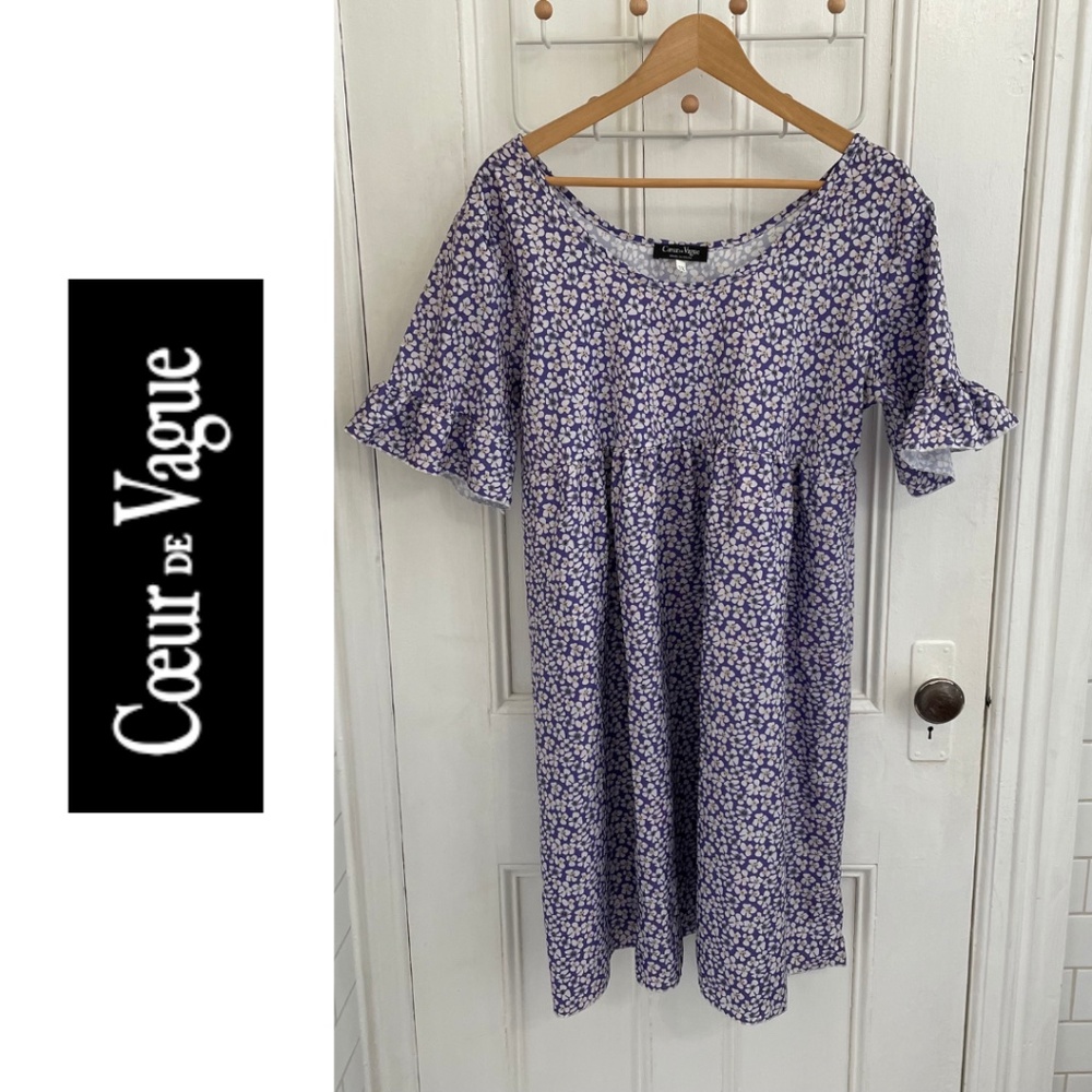 NWOT Floral Coeur de Vague Dress from Zulily, Size XL
